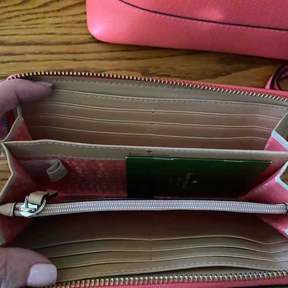 Kate Spade Handbag and Matching Wallet Rachelle Peony NWT - Picture 6 of 8